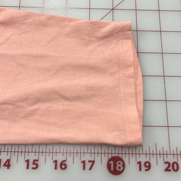 J. JILL Pure Jill Boatneck Layered 3/4 SLV Cotton Rich Peach Tunic SZ XL - Picture 10 of 15